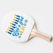 火を付けよう！ピンポンパドル 卓球ラケット (横)