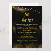 火を付けよう |大晦日パーティー 招待状 (正面/裏面)