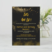 火を付けよう |大晦日パーティー 招待状 (スタンド正面)