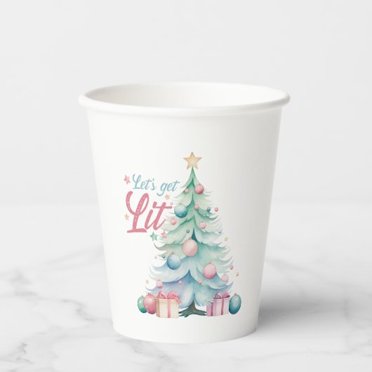 火を付けよう 紙コップ (正面)