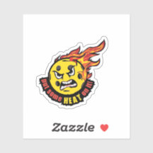 火を付けるピックボールのシール