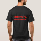 火を持って来て下さい! Tシャツ (裏面)