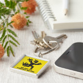 火を放つな キーホルダー (側面)