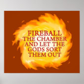 火を放つ ポスター (正面)