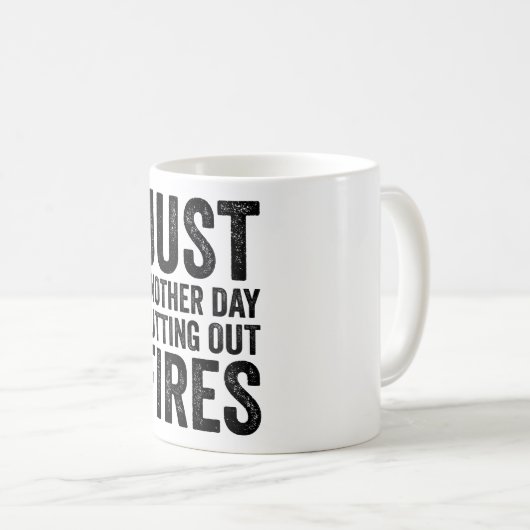 火を消すのはちょうど別の日 コーヒーマグカップ (正面右)