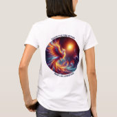 火を火のように燃やす Tシャツ (裏面)