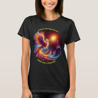 火を火のように燃やす Tシャツ