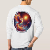 火を火のように燃やす Tシャツ (裏面)