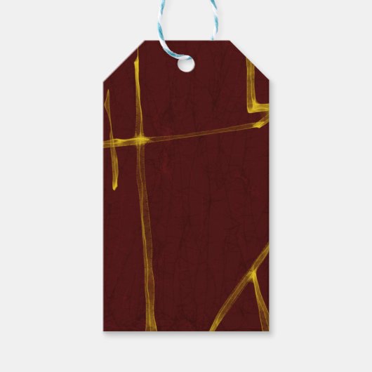 火を照らす ギフトタグ (正面)