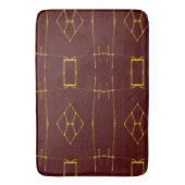 火を照らす バスマット (正面縦)