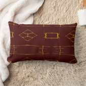 火を照らす ランバークッション (ブランケット)