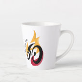 火を燃やす。サイクリング動機 カフェラテマグ (右)