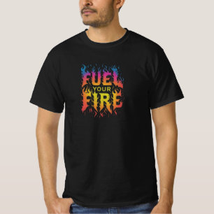 火を燃やす Tシャツ