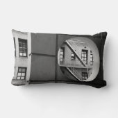 火を逃れて円を描く ランバークッション (裏面)