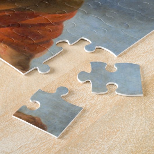 火を運ぶPrometheus ジグソーパズル (側面)