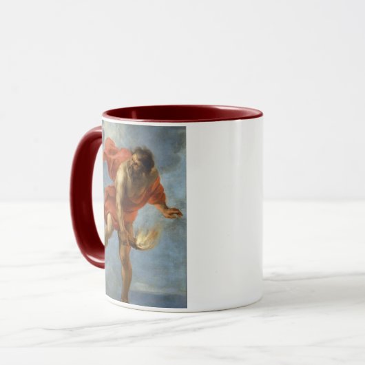 火を運ぶPrometheus マグカップ (正面左)