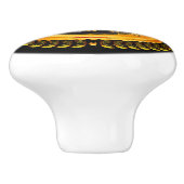 火エレガント部の引き出しノブ – SRF セラミックノブ (側面)