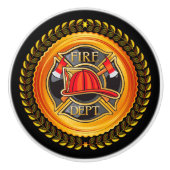 火エレガント部の引き出しノブ – SRF セラミックノブ (正面)