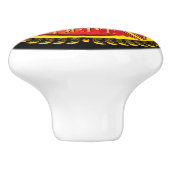 火エレガント部の引き出しノブ – SRF セラミックノブ (側面)