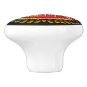 火エレガント部の引き出しノブ – SRF セラミックノブ (側面)