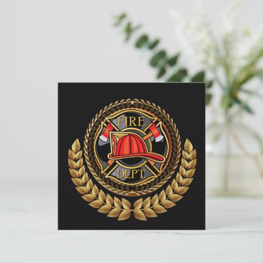 火エレガント部 招待状 (スタンド正面)