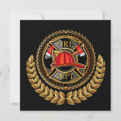 火エレガント部 招待状 (正面)