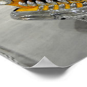 火カスタム車のポスター ポスター (角)