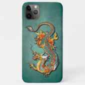 火カラフル龍タトゥーアート Case-Mate iPhoneケース (裏面)