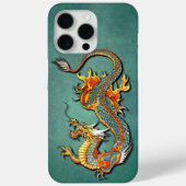 火カラフル龍タトゥーアート Case-Mate iPhoneケース (裏面)