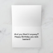 火カードのSTICKMEN カード (内部)