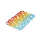 火グラデーション火 バスマット (アングル)