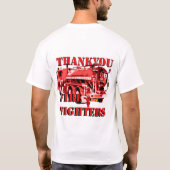 火サンキュー撃兵 Tシャツ (裏面)