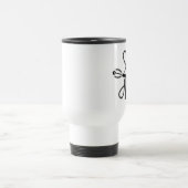 火チェーンPoiの紡績工の花 トラベルマグ (中央)