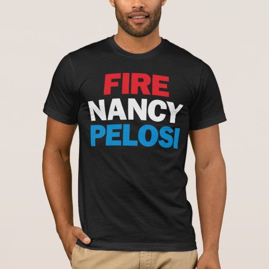 火ナンシーPelosi Tシャツ (正面)