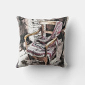 火ビクトリアン付き椅子 クッション (裏面)