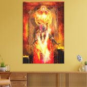 火ペレの女神 キャンバスプリント (インサイチュ (リビング))