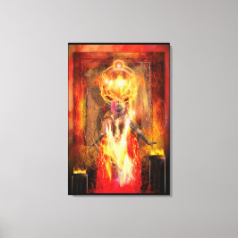 火ペレの女神 キャンバスプリント