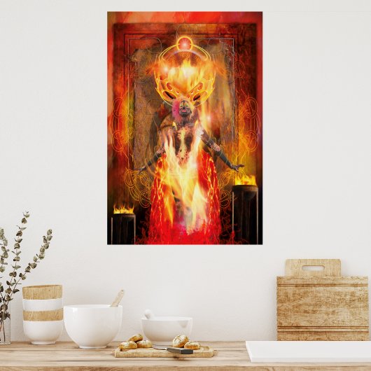 火ペレの女神 ポスター (キッチン)