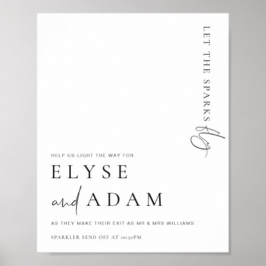 火モダン粉を飛ミニマルばす ポスター (正面)