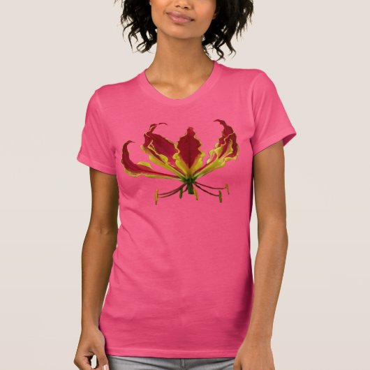 火ユリ Tシャツ (正面)