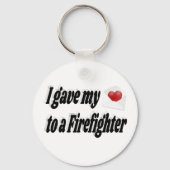 火与え消士のハート キーホルダー (正面)