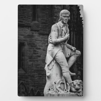 火傷の像 フォトプラーク