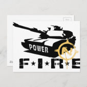 火力軍隊キヤノン ポストカード (正面/裏面)