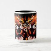 火力量のトラのマグ マグカップ (中央)