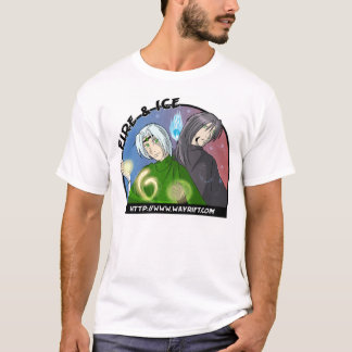 火及び氷 Tシャツ