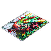 火吹きドラゴングリーンとレッド ノートブック (左側)