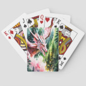 火吹きドラゴンピ鮮やかンクはかりで測 トランプ (裏面)