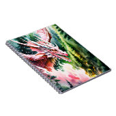 火吹きドラゴンピ鮮やかンクはかりで測 ノートブック (右側)