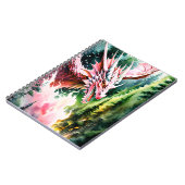 火吹きドラゴンピ鮮やかンクはかりで測 ノートブック (左側)