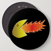 火吹きヘッドグラフィックボタン 缶バッジ (正面&裏面)